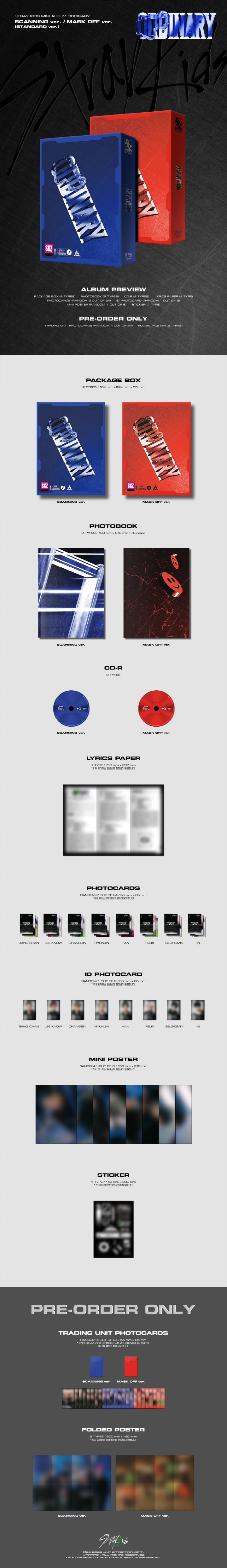 STRAY KIDS - [ODDINARY] random