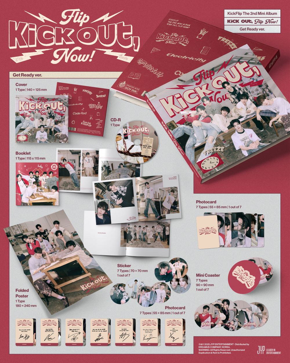 KickFlip - [Kick Out, Flip Now!](GetReady Ver.)