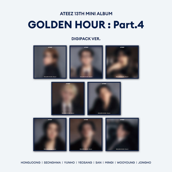 ATEEZ - GOLDEN HOUR : Part.4 (DIGIPACK VER.)random