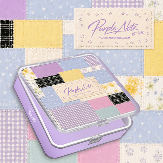 HYOJUNG ( OH MY GIRL) - 1st Single Album [Purple Note]