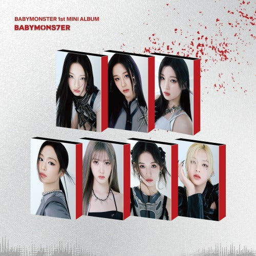 BABYMONSTER - 1ST MINI ALBUM [BABYMONS7ER] (YG TAG ALBUM VER.)random