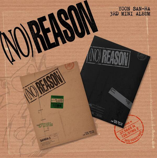 YOONSANHA - 3RD MINI ALBUM [NO REASON] (UNDEFINED VER. / UNBOUND VER.)random