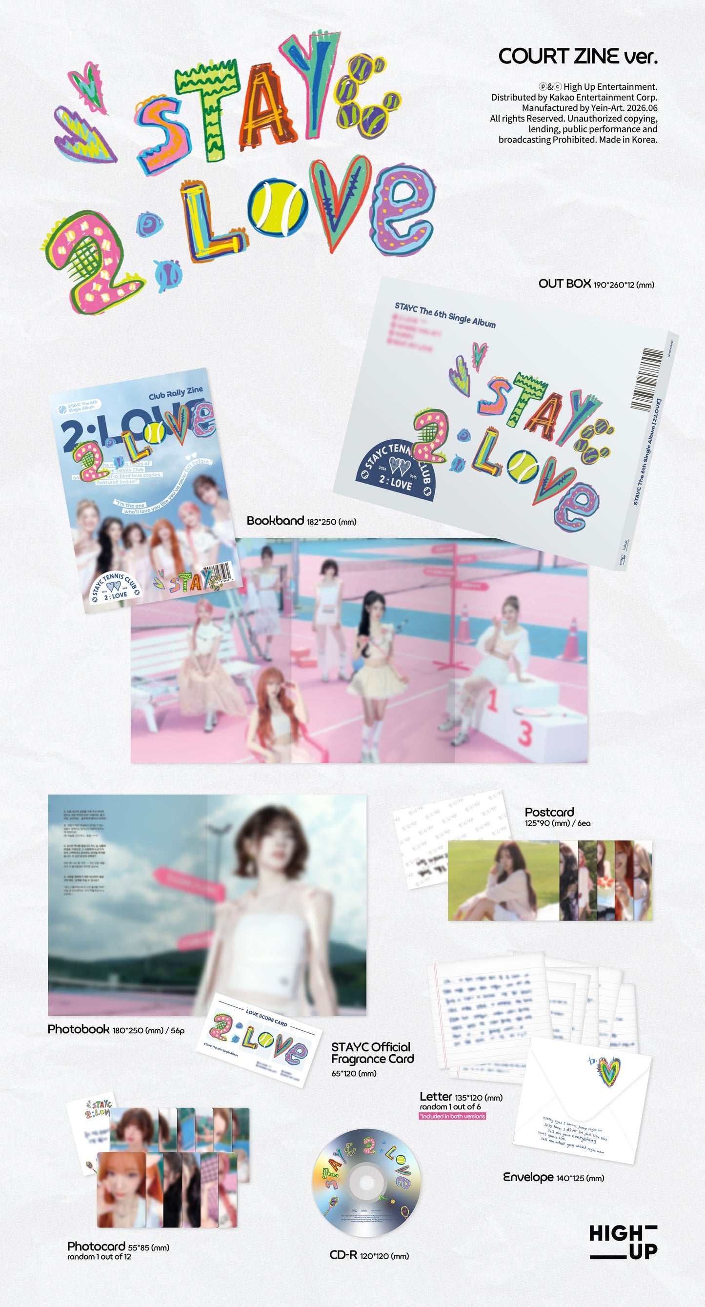 ⏰STAYC - 6TH SINGLE ALBUM [2:LOVE] random