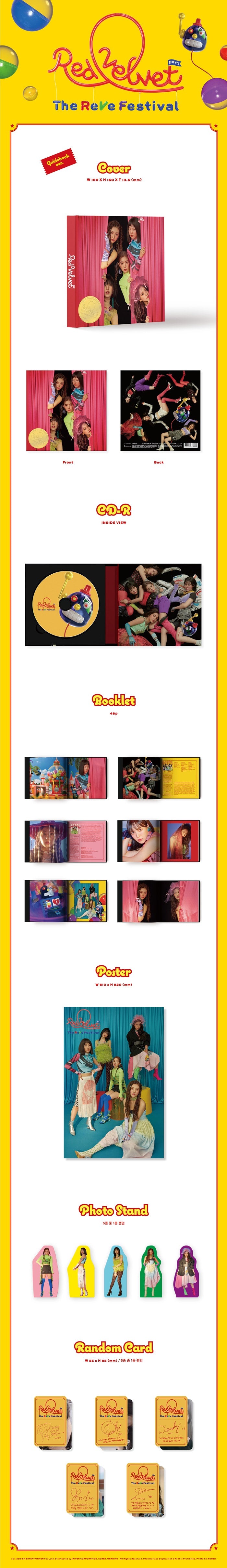 RED VELVET - [THE REVE FESTIVAL : DAY 1] (GUIDE BOOK VER.)