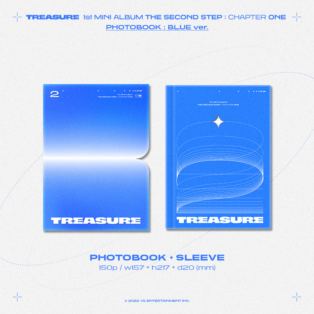 TREASURE - 1ST MINI ALBUM [THE SECOND STEP : CHAPTER ONE] (PHOTOBOOK ver.)random