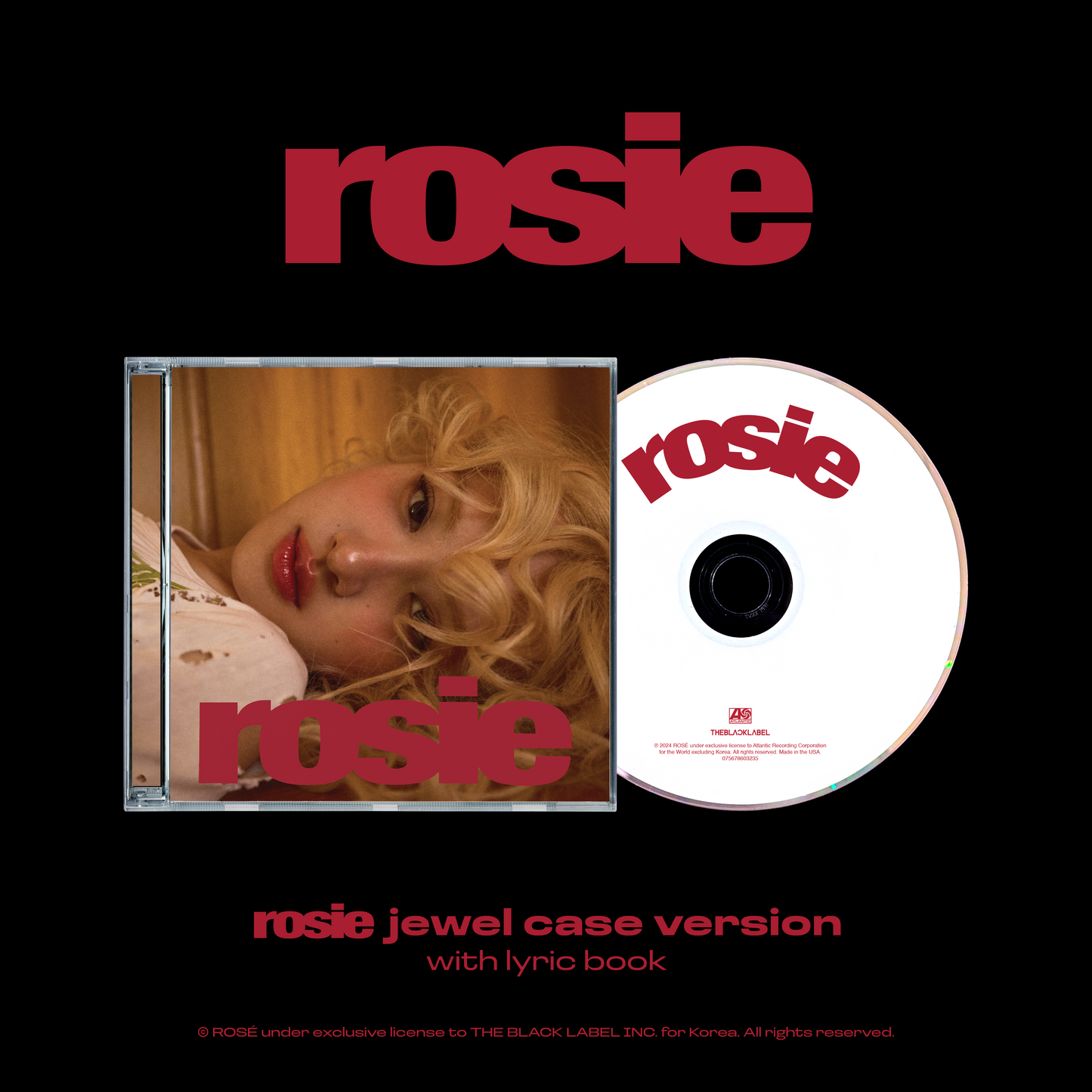 ROSÉ - 1ST studio album [rosie] (JEWEL ver.)