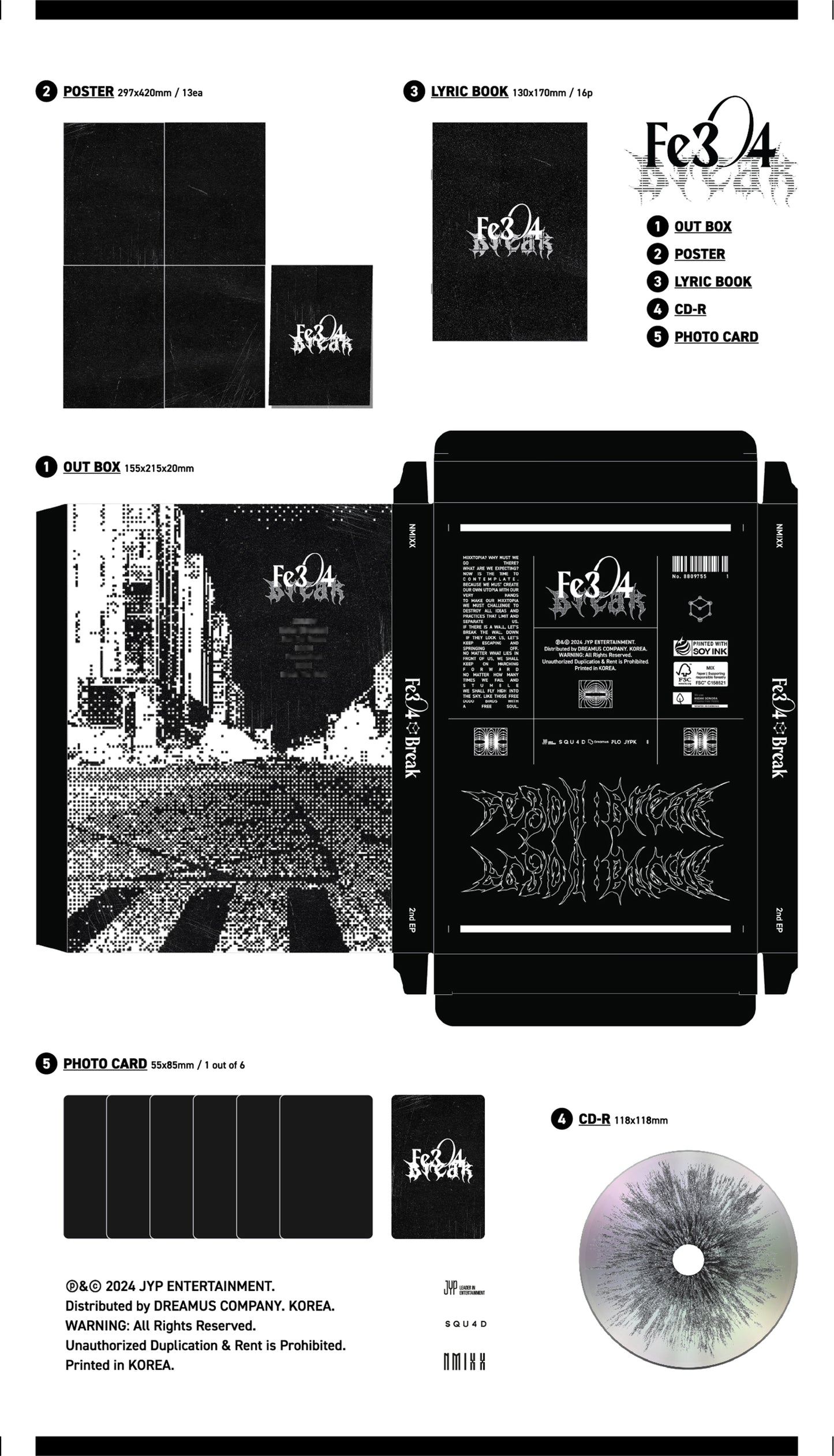 NMIXX - [Fe3O4: BREAK] (Poster Ver.)