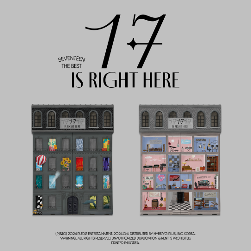 SEVENTEEN - BEST ALBUM [17 IS RIGHT HERE]random
