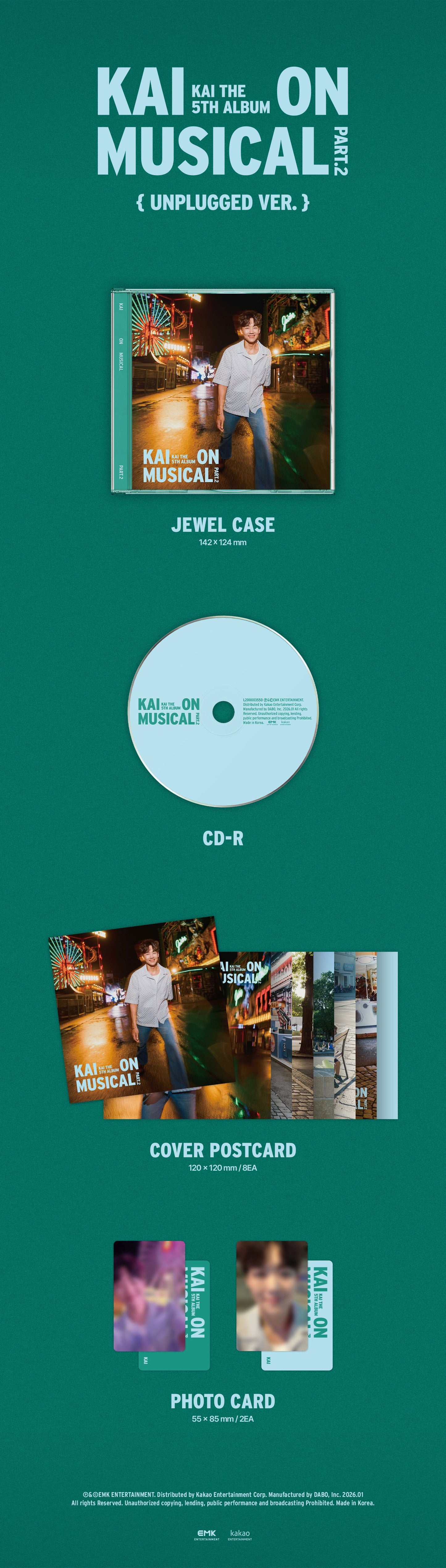 Kai - [KAI ON MUSICAL Part.2] (Unplugged Ver.)