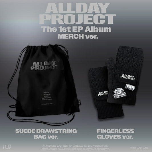 ⏰ALLDAY PROJECT - The 1st EP Album [ALLDAY PROJECT] ( DRAWSTRING BAG ver.)