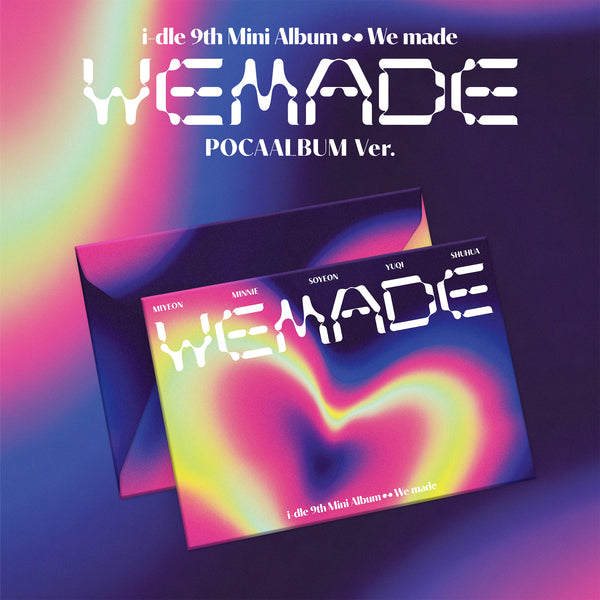 ⏰i-dle - 9TH MINI ALBUM [We made] (POCAALBUM Ver.)