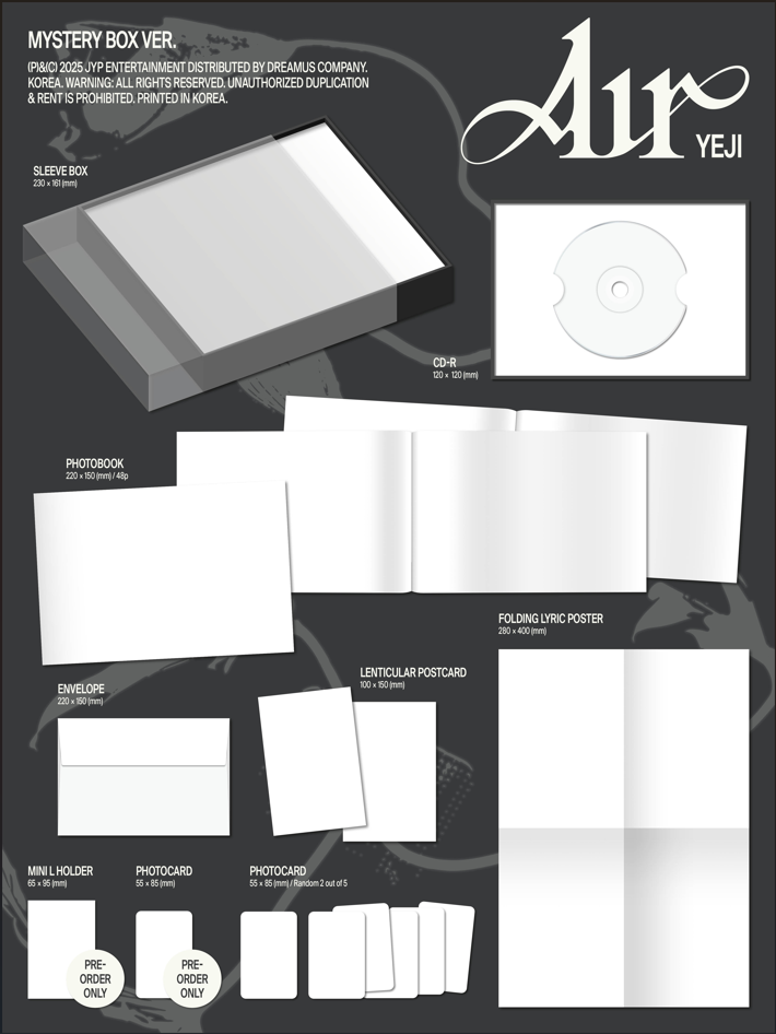 YEJI - [ Air ] Mystery Box Ver.