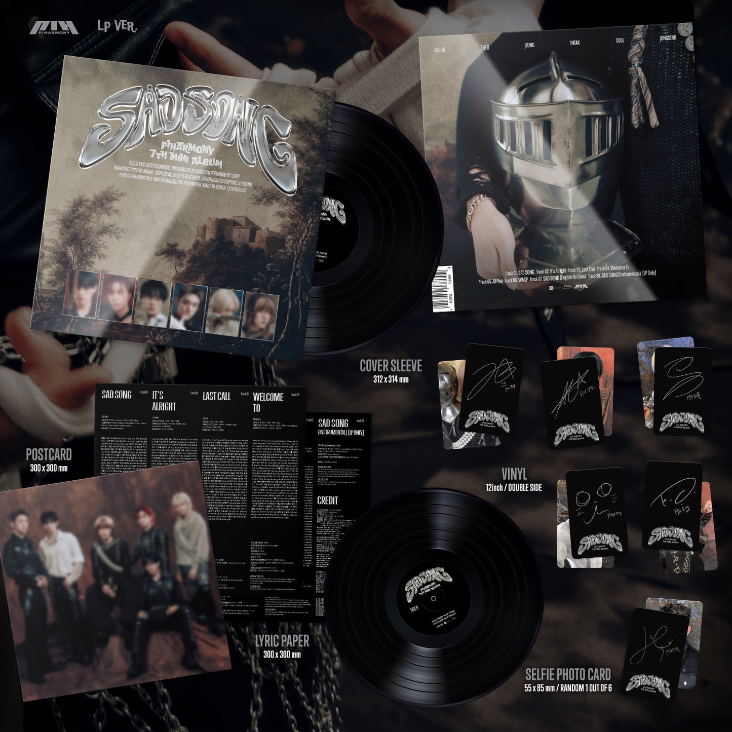 P1Harmony - 7TH MINI ALBUM [SAD SONG](LP)