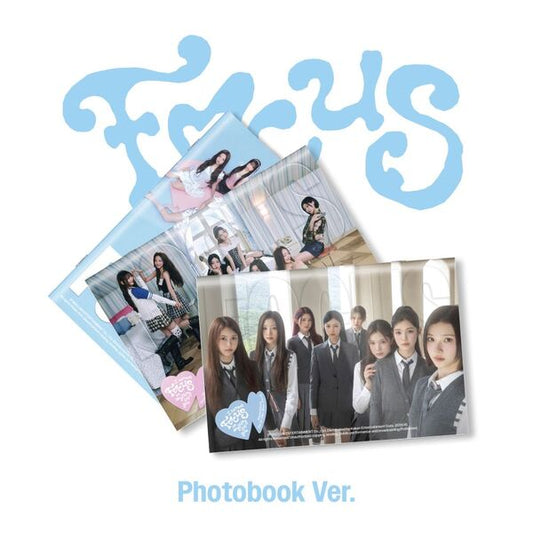 🚗Hearts2Hearts - 1TH MINI ALBUM [FOCUS] (Photobook Ver.)