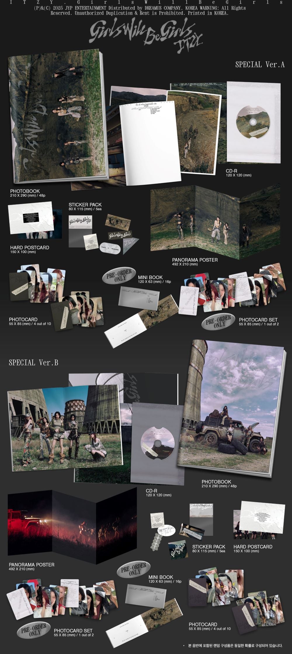 ITZY - [Girls Will Be Girls] (SPECIAL EDITION)