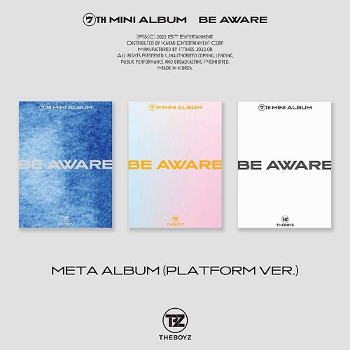 THE BOYZ - 7TH MINI ALBUM [BE AWARE] (Platform ver.) random