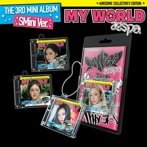 AESPA - 3RD MINI ALBUM [MY WORLD] (SMini Ver.) random