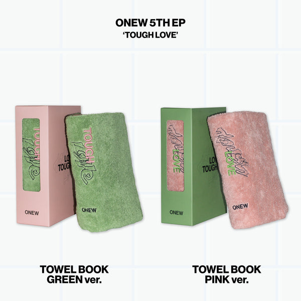ONEW - TOUGH LOVE / 5TH EP ALBUM (TOWEL BOOK SET Ver.)