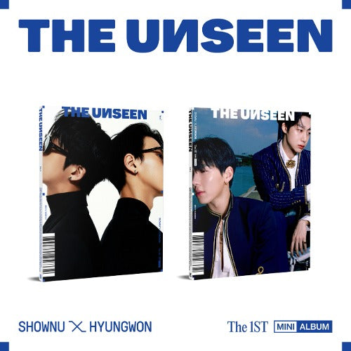 🚗SHOWNUxHYUNGWON - 1ST MINI ALBUM[THE UNSEEN] (VER.1 / VER.2)