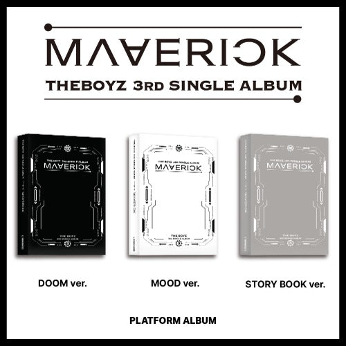 THE BOYZ - 3RD SINGLE ALBUM [MAVERICK] (Platform Ver.)random