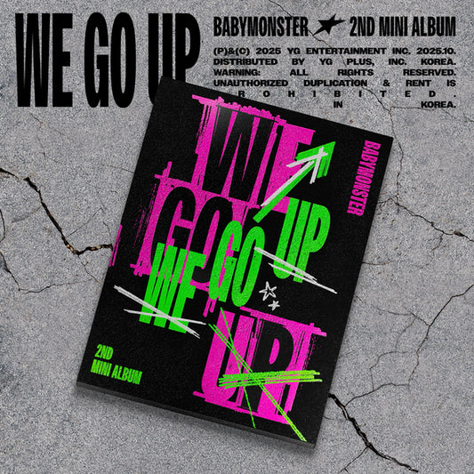 BABYMONSTER - 2nd MINI ALBUM [WE GO UP] (UP Ver.)
