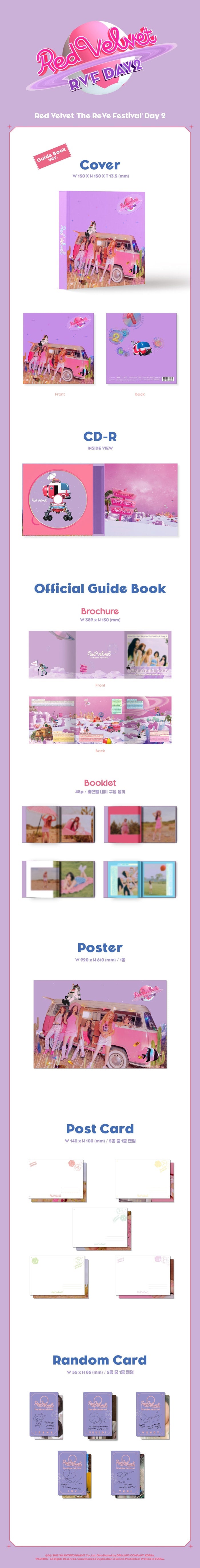 RED VELVET - [THE REVE FESTIVAL : DAY 2] (GUIDE BOOK VER.)