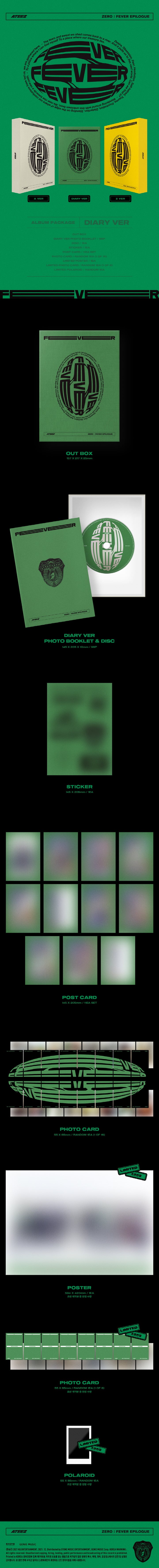 ATEEZ - [ZERO : FEVER EPILOGUE]random