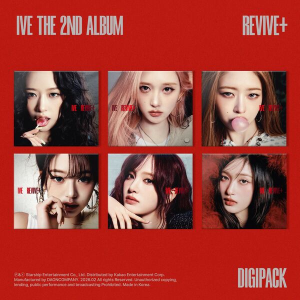 IVE - THE 2ND ALBUM [REVIVE+] (Digipack Ver.) random