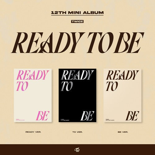 TWICE - 12TH MINI ALBUM [READY TO BE] random