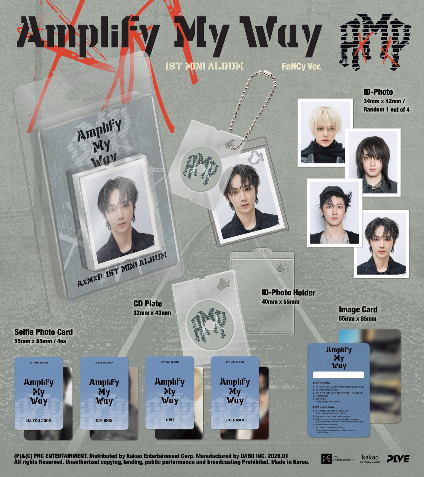 AxMxP -1ST MINI ALBUM [Amplify My Way] (FaNCy ver.)random