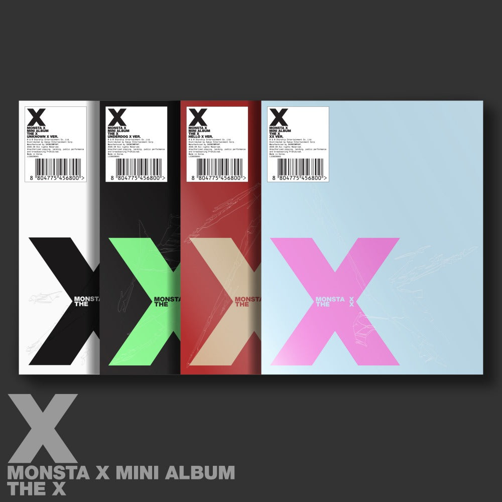 MONSTA X - MINI ALBUM [THE X](Standard ver.)random