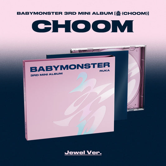 ⏰BABYMONSTER - 3rd MINI ALBUM [CHOOM](Jewel Ver.)random