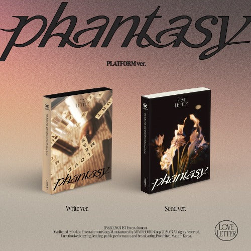 THE BOYZ - 2ND FULL ALBUM [Phantasy_ Pt.3 Love Letter] (Platform ver.)random