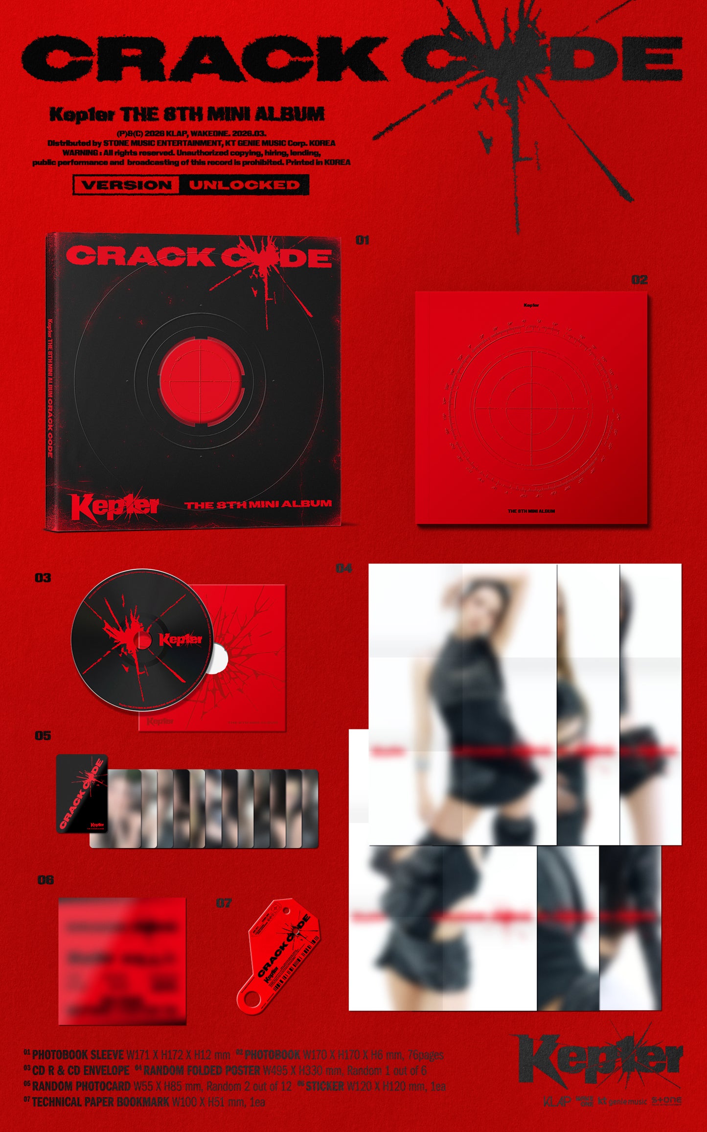 Kep1er - [CRACK CODE] (LOCKED ver. / UNLOCKED ver.)random