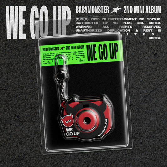 BABYMONSTER -2nd MINI ALBUM [WE GO UP] (MINI BEAM KEYRING Ver.)
