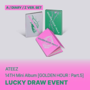 ⏰[LUCKY DRAW]ATEEZ - [GOLDEN HOUR : Part.5]