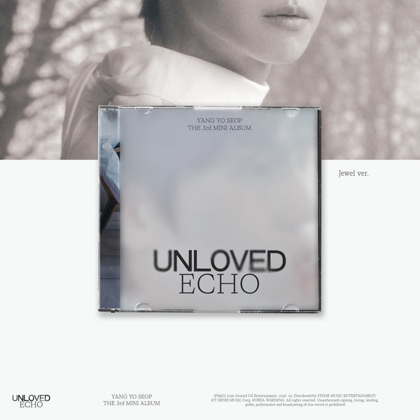 YANG YOSEOP - 3RD MINI ALBUM[Unloved Echo] (Jewel ver.)