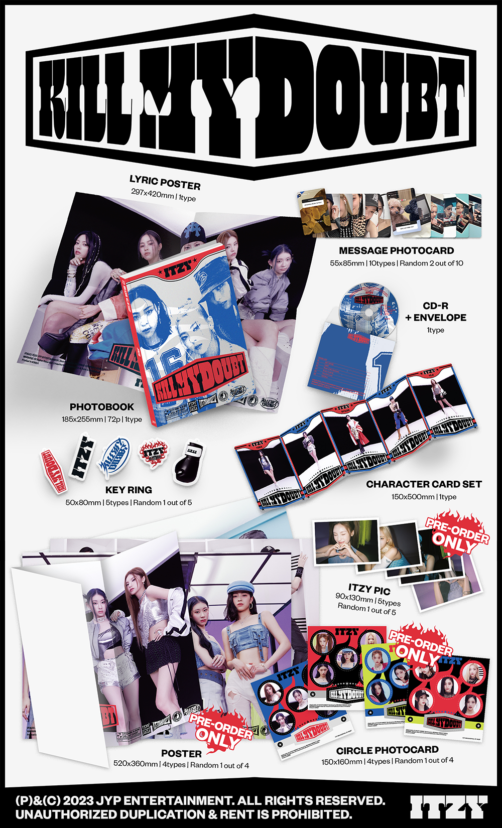 ITZY - [KILL MY DOUBT] (LIMITED EDITION)