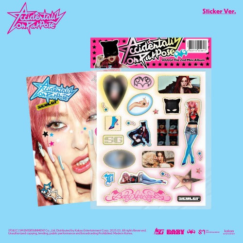 SEULGI - [Accidentally On Purpose] (Sticker Ver.)