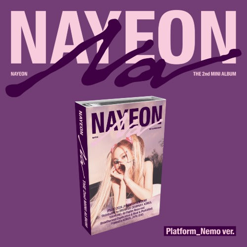 NAYEON(TWICE) - 2ND MINI ALBUM [NA](Platform_Nemo ver.)