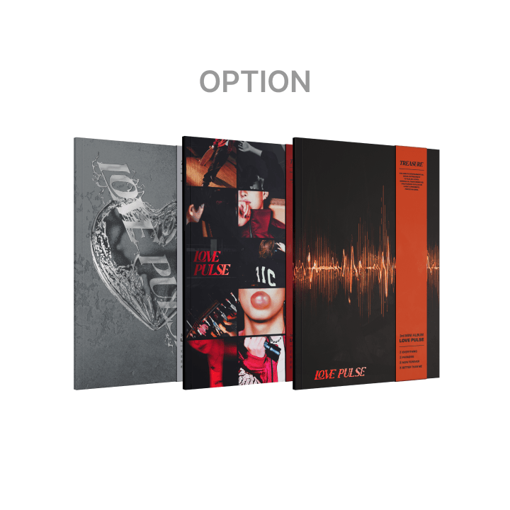 🚗TREASURE - 3rd MINI ALBUM [LOVE PULSE] random