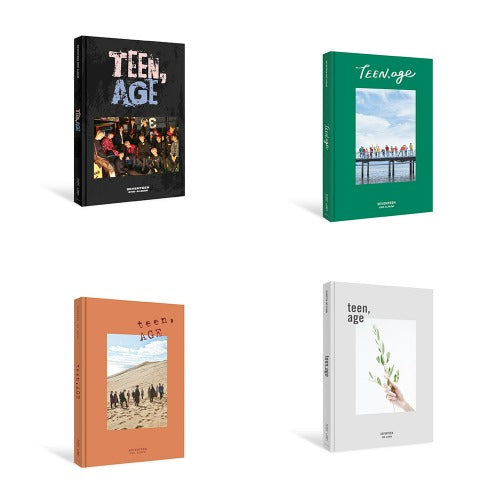 SEVENTEEN - 2nd FULL ALBUM [TEEN, AGE] (WHITE Ver. / GREEN Ver. / ORANGE Ver. / RS Ver.)ranndom