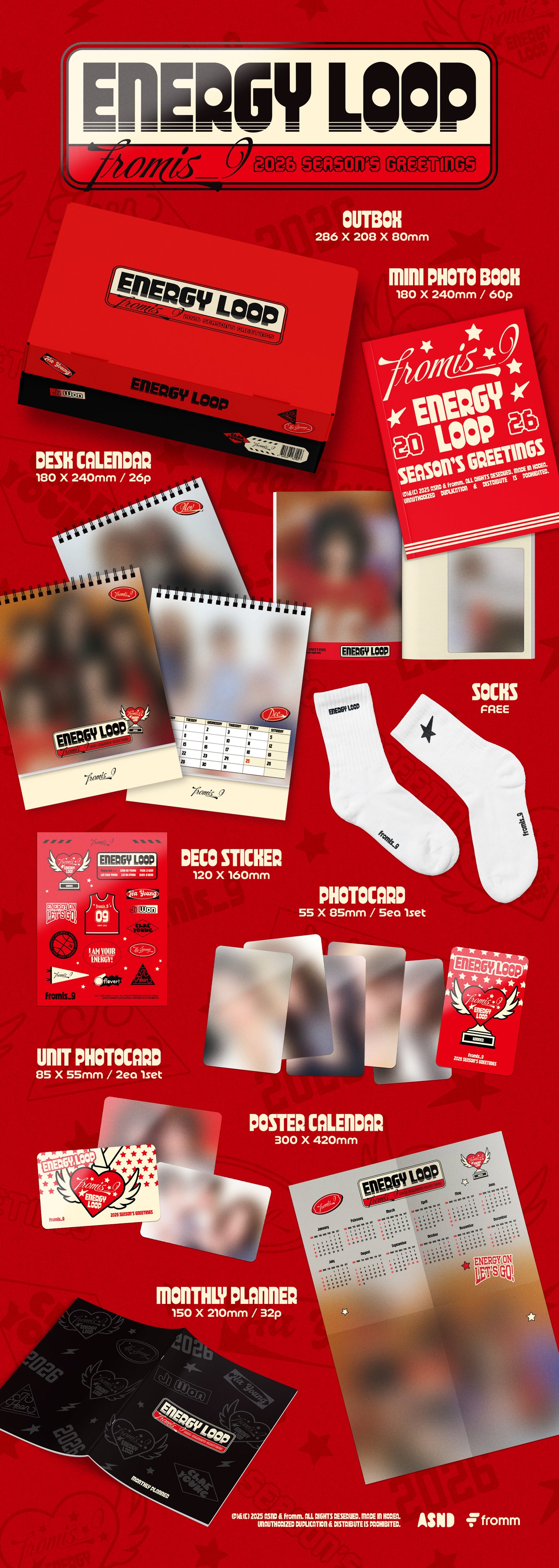 ⏰fromis_9 - 2026 SEASON’S GREETINGS [ENERGY LOOP]