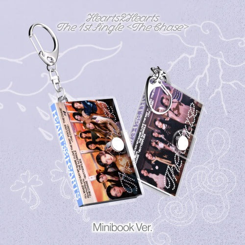 Hearts2Hearts - 1ST SINGLE ALBUM [The Chase] (Minibook Ver.)random