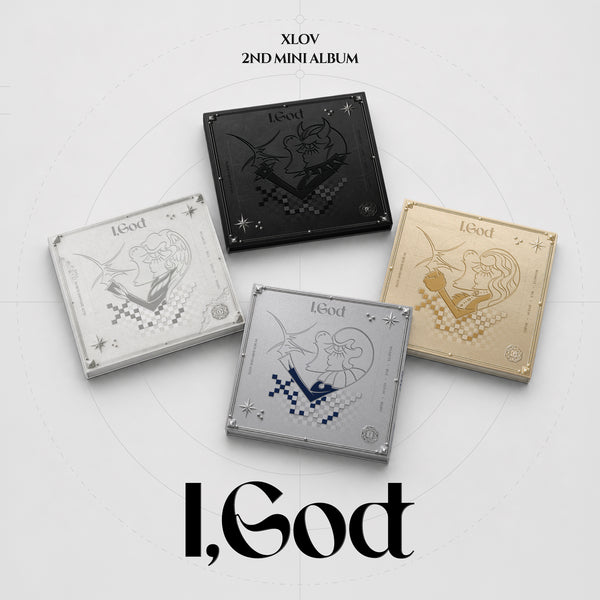 XLOV - 2ND MINI ALBUM [I,God] (I VER./G VER./O VER./D VER.)random