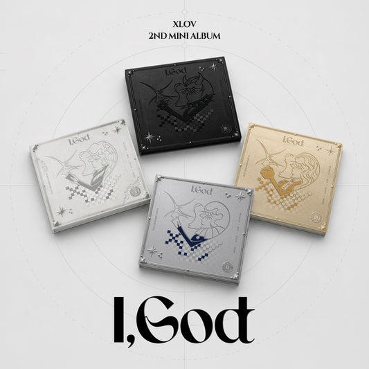 XLOV - 2ND MINI ALBUM [I,God] (I VER./G VER./O VER./D VER.)random
