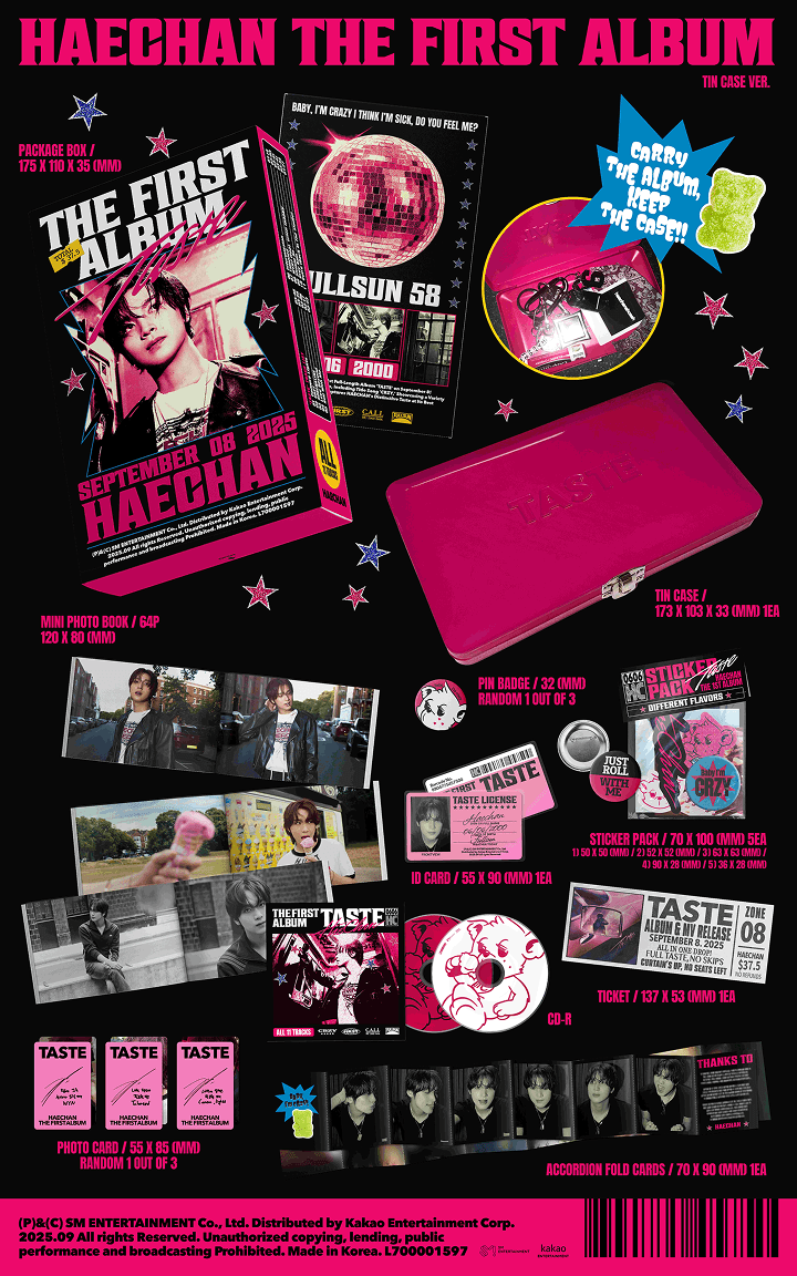 HAECHAN - [TASTE] (Tin Case Ver.)