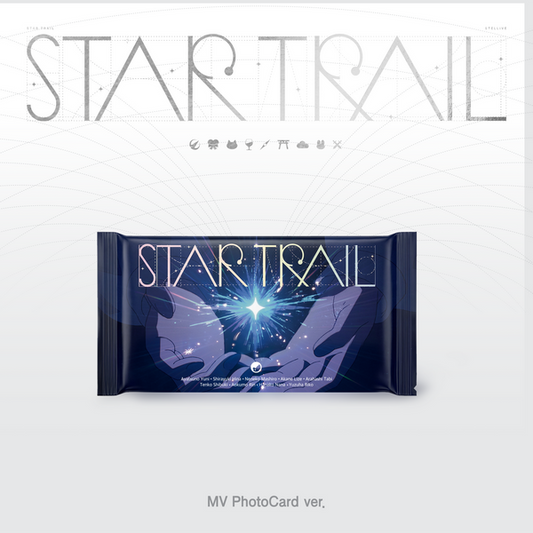 STELLIVE - 1st Album [ STAR TRAIL ]  (MV PhotoCard Ver.)
