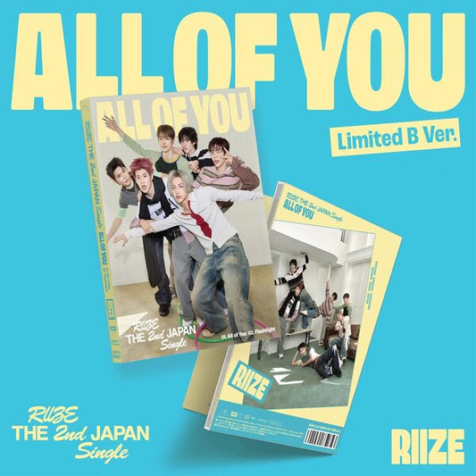 RIIZE - Japan 2nd Japan Single [All of You](Limited Bver.)