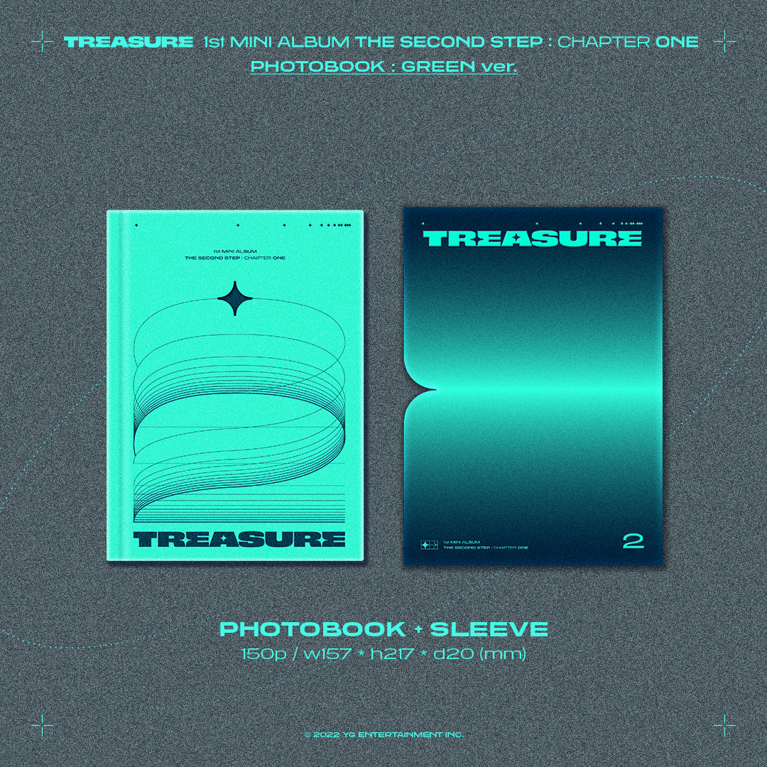 TREASURE - 1ST MINI ALBUM [THE SECOND STEP : CHAPTER ONE] (PHOTOBOOK ver.)random
